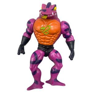 Vintage Masters of the Universe Tung Lashor action figure Lizard tongue READ